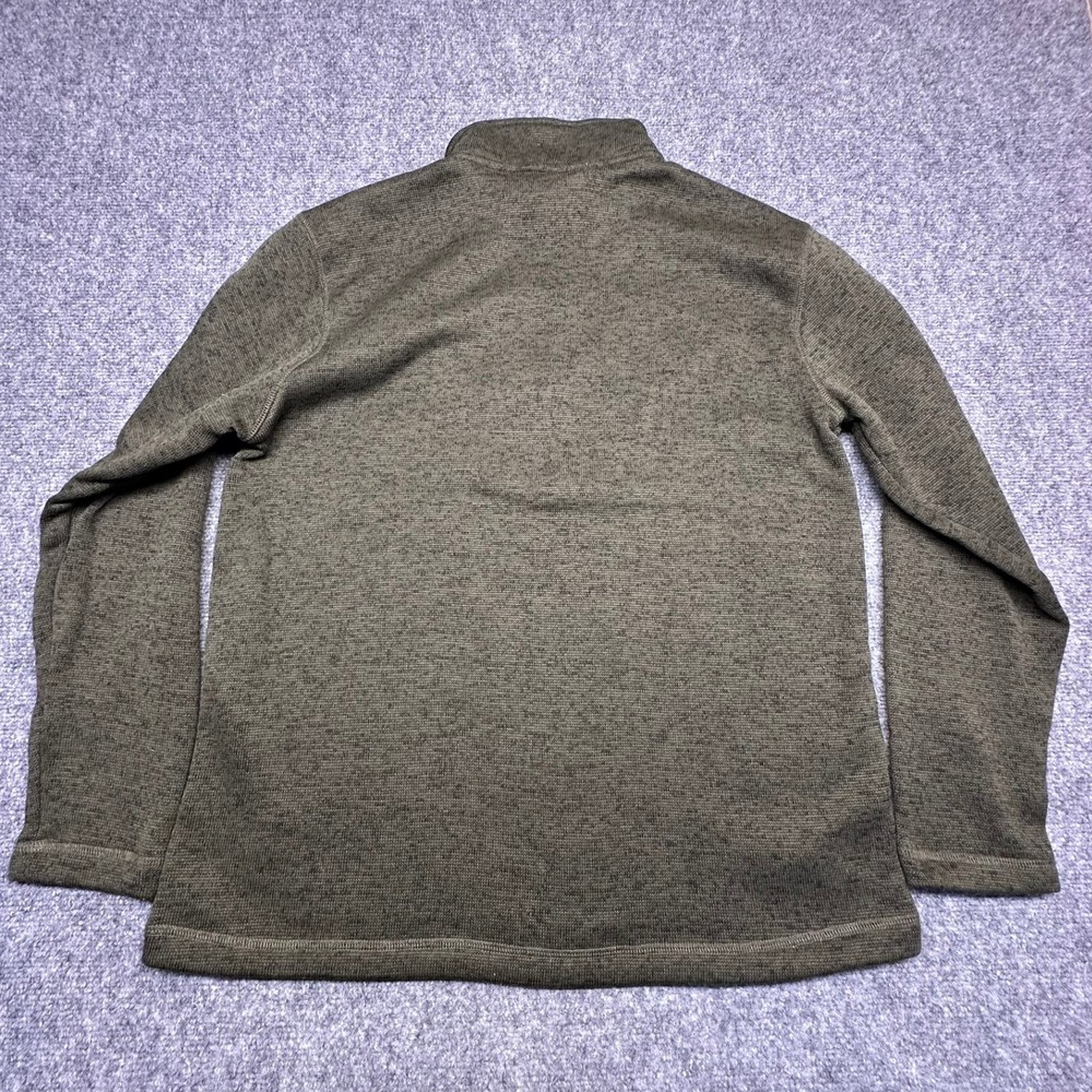 Space Needle Seattle Quarter Zip Pullover Large Green Fleece Patch - Picture 8 of 9